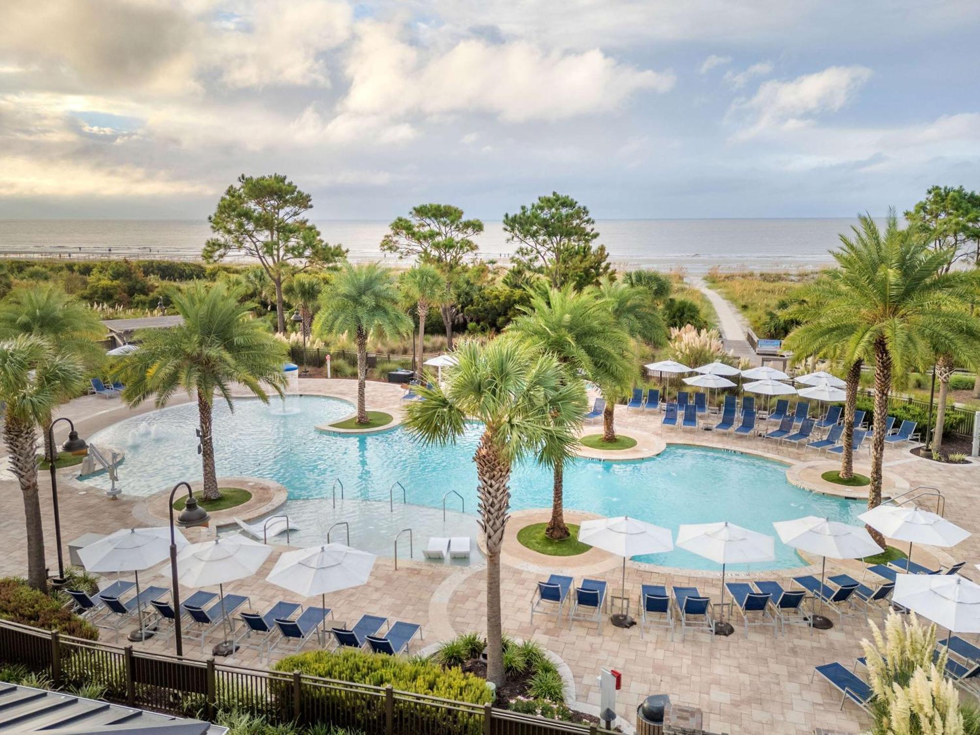 Hilton Grand Vacations Club Ocean Oak Resort Hilton Head Hilton Head Island Buitenkant foto
